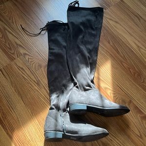 Call It Spring over the knee suede boots